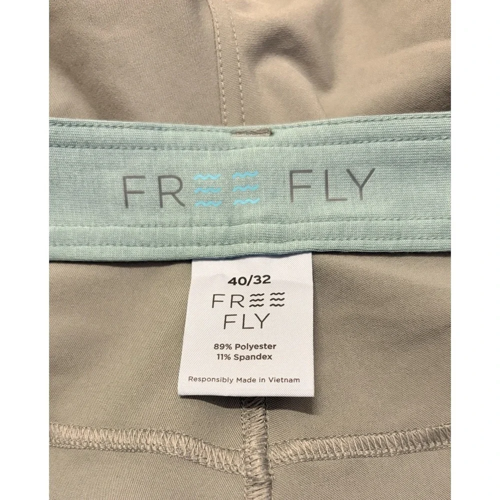 Free Fly Pants Men's 40x32 Stretch Fishing Surfing Sun Protection Quick Dry Tan